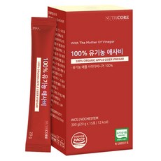 뉴트리코어 유기농 애사비 15p, 300g, 1개