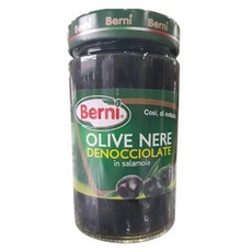 Berni 씨없는 블랙 올리브, 1개, 290g