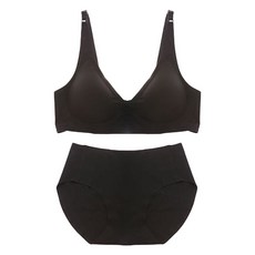 글램공감 오페라 심리스 무봉제 누디 브라 + 팬티 세트