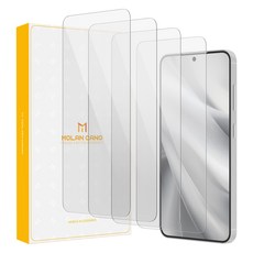 MOLAN CANO Flash強化玻璃手機螢幕保護貼 4入組 透明, 1組