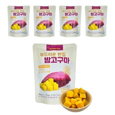 해맑음 부드러운 한입 밤고구마, 5개, 70g