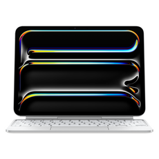Apple 정품 매직 키보드 iPad Pro(M5 모델)용, 화이트, 1개, 중국어(병음)