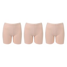 올리비아바비 국내산 베이직 면스판 3부 속바지 3p