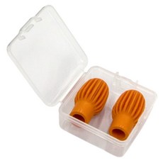 Toppia 練習用鼓棒 矽膠頭, 橘色, 1個