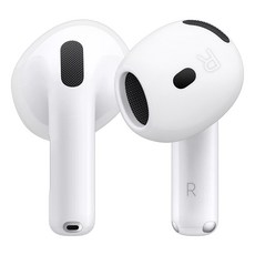 SPACE SHIELD AirPods 4通用標準防滑矽膠耳塞套, 1組, 單品, 透明