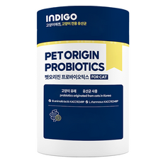 INDIGO 펫오리진 프로바이오틱스 포 캣 30p, 60g, 1개, 장건강/유산균
