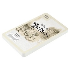 紙文化Hello Art Calligraphy厚壓花明信片 200g 00雪白色, 50個, 104 x 153mm