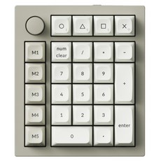 키크론 Q0 MAX 유무선 RGB 핫스왑 기계식 키보드 저소음바나나축, 레트로, Q0M-R9, 제조사축