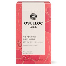 오설록 스윗 히비스커스 티백, 1개, 1.8g, 20개입
