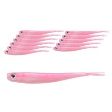 버클리 파워베이트 미드미노우 듀얼 송어웜 6cm 12p, 핑크 화이트, 12g, 1개 핑크 화이트, 1개, 12g