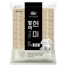 더담은 발아현미, 2kg, 1개 2kg, 1개