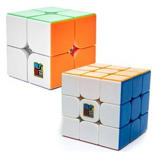 모팡자오시 RS버전 큐브 RS2M+RS3M 2020 초보자세트, 혼합색상, 1세트