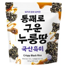 일일곡식 누룽땅 흑미, 100g, 1개
