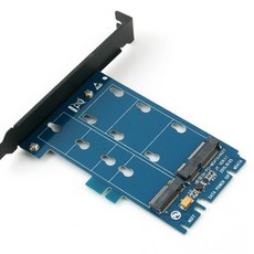 Coms PCI Express轉換器M.2 NGFF SSD Key B+M+mSATA to PCI-E 4x IB956, 1個