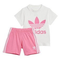 adidas兒童款短褲T恤套裝 IR6865