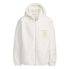 adidas兒童款保暖絨毛夾克 IN5236