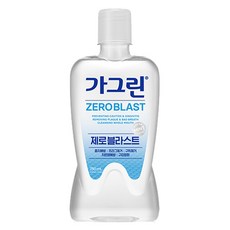 가그린 제로 블라스트 구강세정제, 1개, 750ml