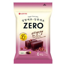 LOTTE 樂天 ZERO Zero無糖羊羹, 1袋, 300g