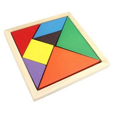B2WIN Toy Bin時尚原木拼圖 06, 1個, 混色, 2人用