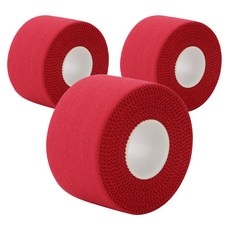 크리다 KRIDA C-tape 스포츠 테이프 레드 3.8cm x 9.1m, 3개, 1개입
