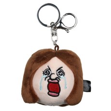 빵빵이의일상 옥지 얼굴 키링, 눈물 옥지, 1개, 7cm