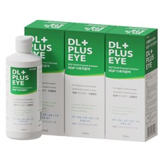 휴먼바이오 디엘플러스아이 렌즈세정 보존액, 150ml, 3개 3개, 150ml