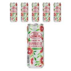 DON SIMON 氣泡葡萄柚氣泡飲, 330ml, 6入