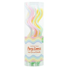 your Candle 細麻花蛋糕蠟燭, 糖果混合物, 1個