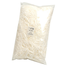 Queens Nest禮物包裝緩衝材填充材 100g, 白色, 1個