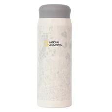 릴팡 내셔널지오그래픽 익스페디션 이중 스텐텀블러, 어반크림, 450ml, 1개 1. 어반크림, 450ml, 어반크림