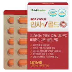 뉴트리가든 인사 V 골드, 1개, 60정