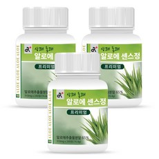 두리농산 상쾌통쾌 알로에 센스정 프리미엄 74.4g, 3개