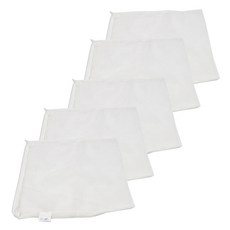 Samaqua Refresh拉鍊過濾材網 白色 5L, 5個