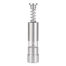 ISE MOUNT 小島嶼山 黑胡椒研磨器, 136x25mm 不鏽鋼壓克力材質, 1個