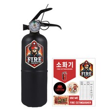 카템 ABC 분말 차량용 소화기, 무광블랙, 1개, 700g