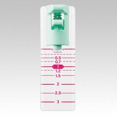 Clover 可樂牌 縫紉機裁刀導板 計劃圖案用 25-323, 1個
