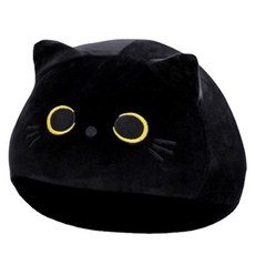 다다랜드 모찌 깜냥 고양이 인형, 32cm, 블랙, 1개