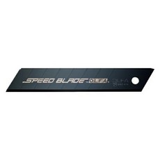 올파 대형 스피드 커터칼날 흑색 18mm LBSP20K 20p, 1개 1개