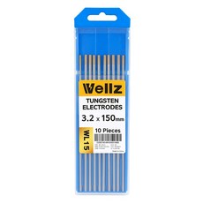 Wellz 鎢棒 3.2*150mm 10入, WL15-蘭坦, 1個, 混色
