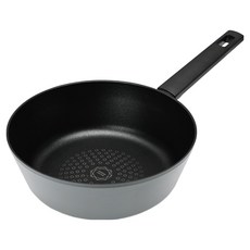 시샘 모던 그레이 궁중팬, 1개, 24cm