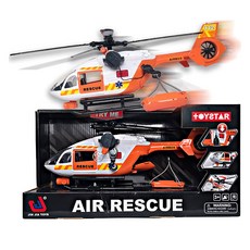 JINJIA TOYS Iiel 救援直升機消防玩具, 橘色, 1個