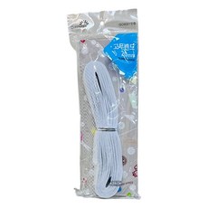 Classygood Kotex橡皮筋髮圈 20mm, 白色, 1個