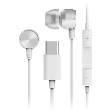IRIVER Type-C鋁製內置型有線耳機, 白色, ICP-G505