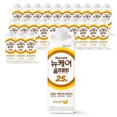 뉴케어 올프로틴 바나나맛, 245ml, 24개 단품, 1회분, 24개