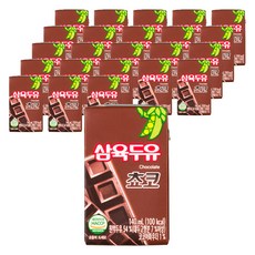 삼육두유 초코맛, 140ml, 24개