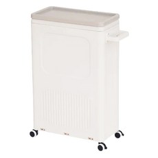 FAmILyLIFE 生活 簡約風上掀蓋附輪收納箱 40L 2.56kg, FL-329, 1個