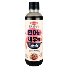 움트리 연어장 새우장 담는 소스, 1개, 380ml