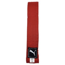 PUMA 跆拳道腰帶, 1個, 紅色