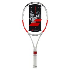 바볼랏 퓨어 스트라이크 100 라켓, PURE STRIKE, 1개, White + Red + Black