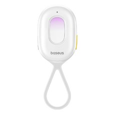 Baseus 倍思 黑耀系列2 攝像頭檢測器, 雙紅外線檢測模式, 聲音/紅光/震動警報模式, 輕巧便攜, 85 x 58 x 5mm, 白色, 1個